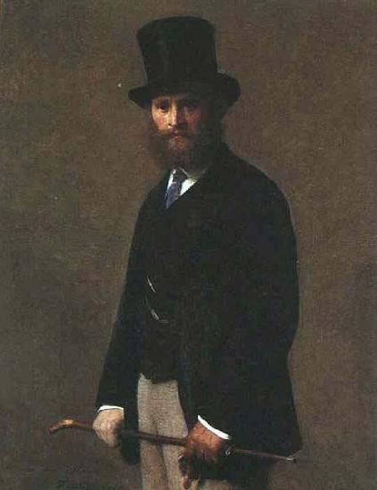 Henri Fantin-Latour Edouard Manet, Germany oil painting art